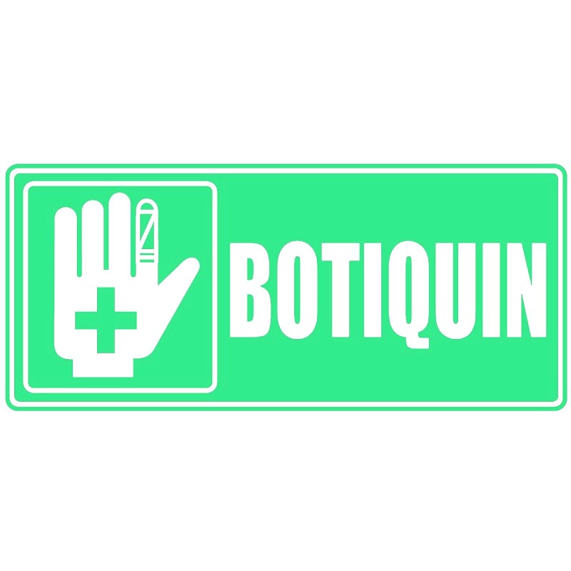 Señal Fotoluminiscente Botiquin 30x15
