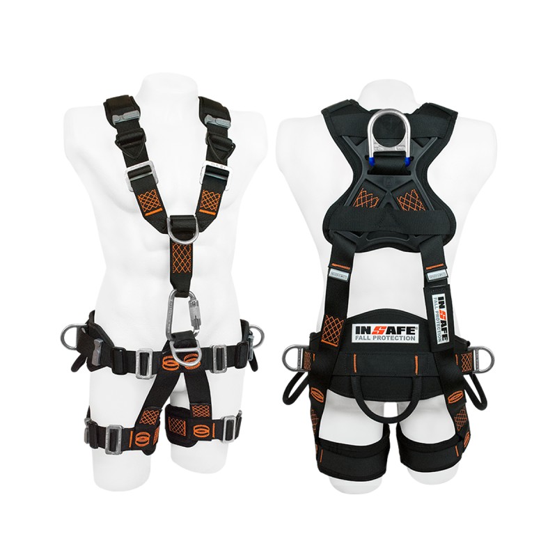 Arnés 5 Argollas para Rescate y Soporte Lumbar IN8007-1* INSAFE
