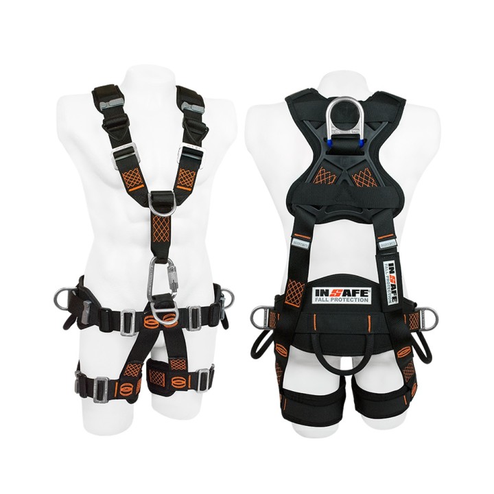 Arnés 5 Argollas para Rescate y Soporte Lumbar IN8007-1* INSAFE