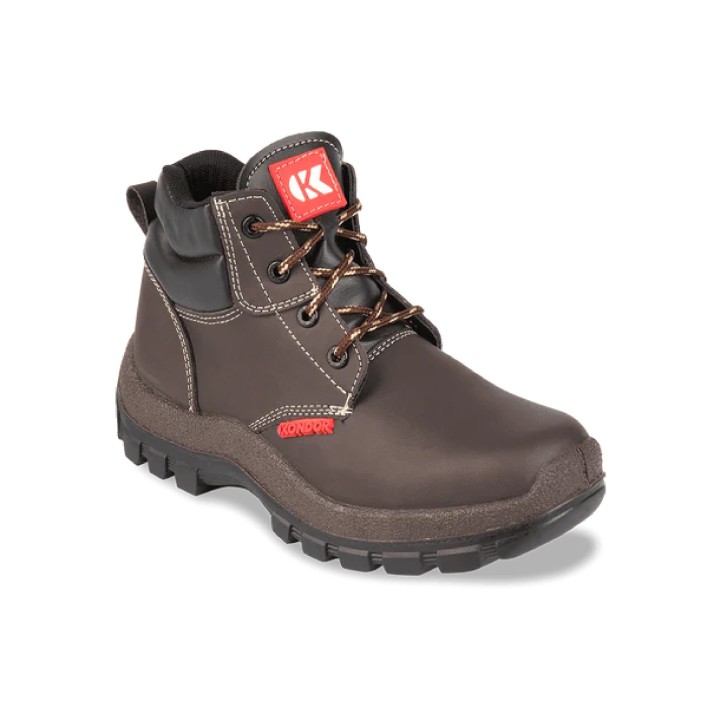 Bota Lisa Kondor Cafe Sin Puntera