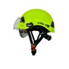 Casco Alpen Defender con Barbuquejo - Sujetador Linterna y Visor