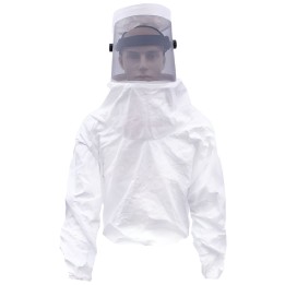 Careta para Apicultura con Buso Integrado Tela No Tejida Tyvek