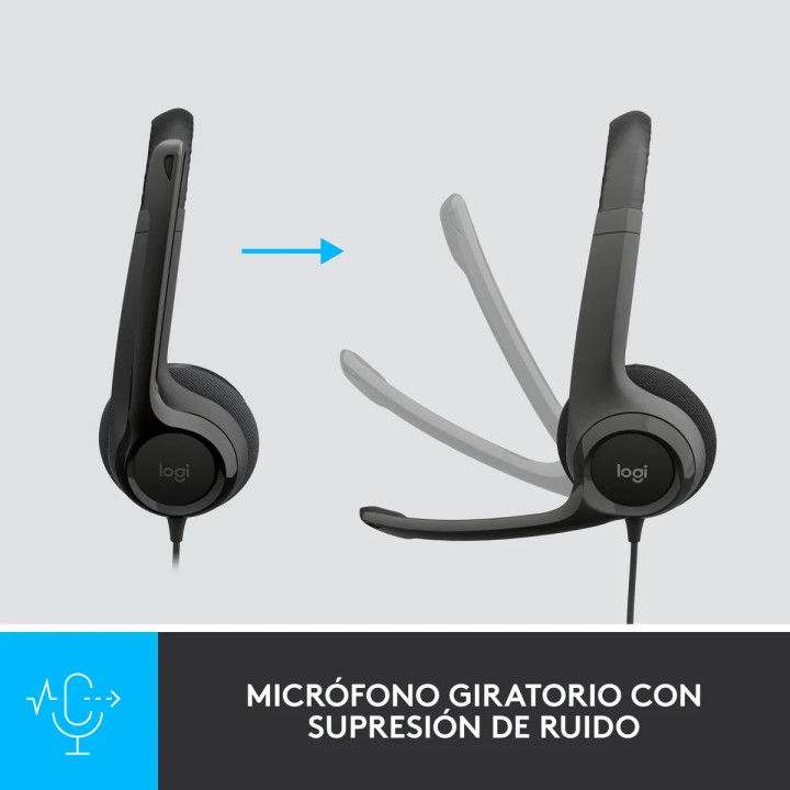 Diadema Logitech USB H390