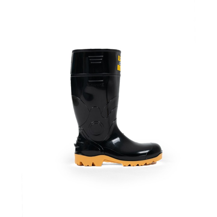 Bota Pvc Robusta Guerrera Agua Con Puntera