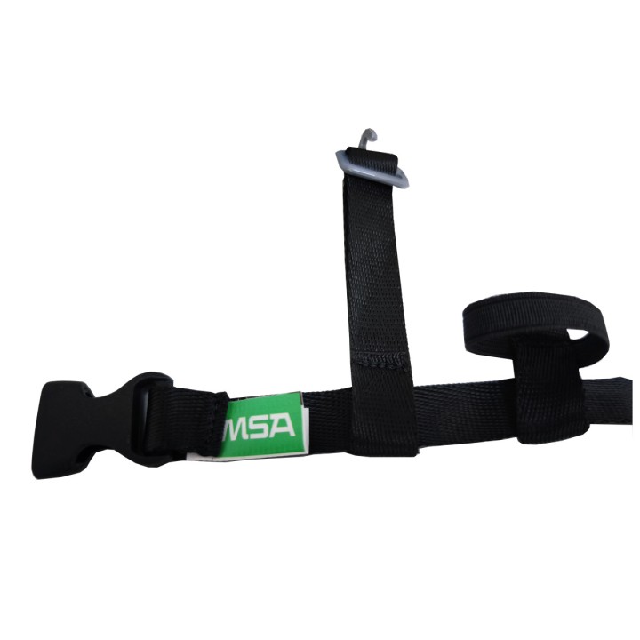 Barbuquejo MSA 3 Puntos Rigido Mentonera Reata Hebillas Suspensión FAST TRAC 101215