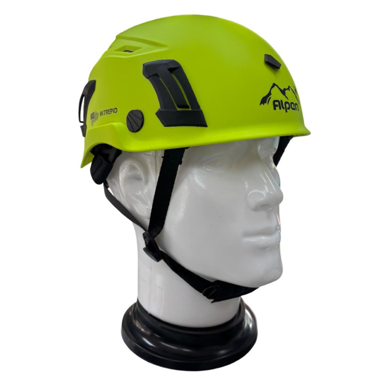 Casco Alpen Intrepid Ventilado Barbuquejo y ABS