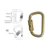 Mosquetón Carabinero Acero 22KN YOKE LK