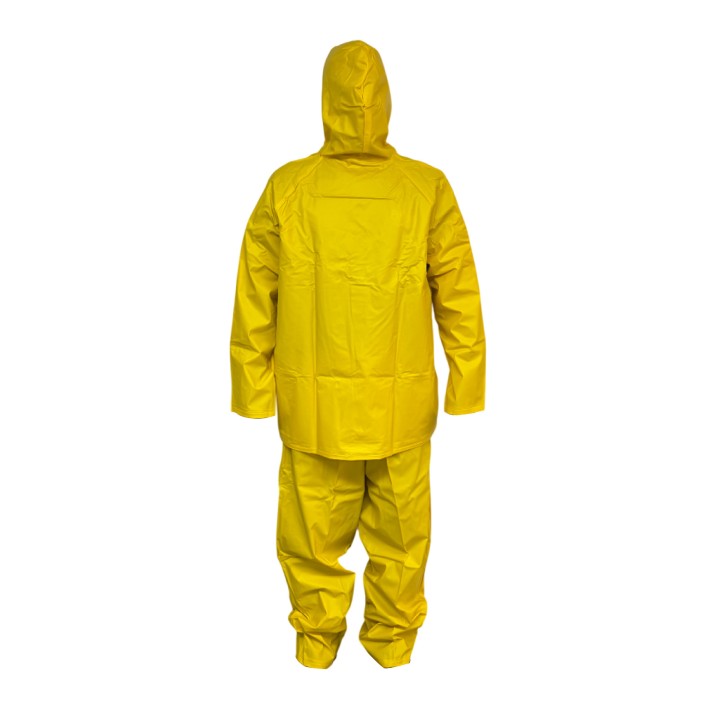 Impermeable Conjunto Chaqueta Capucha Pantalon Resorte Cal 16