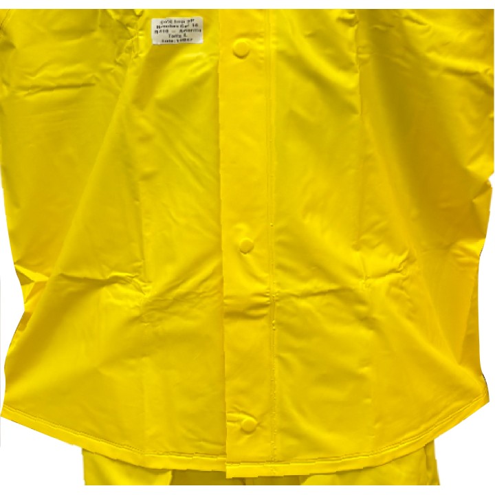 Impermeable Conjunto Chaqueta Capucha Pantalon Resorte Cal 16