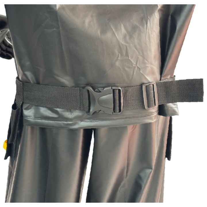 Cinturon Portaherramientas Lona Impermeable 10 Bolsillos