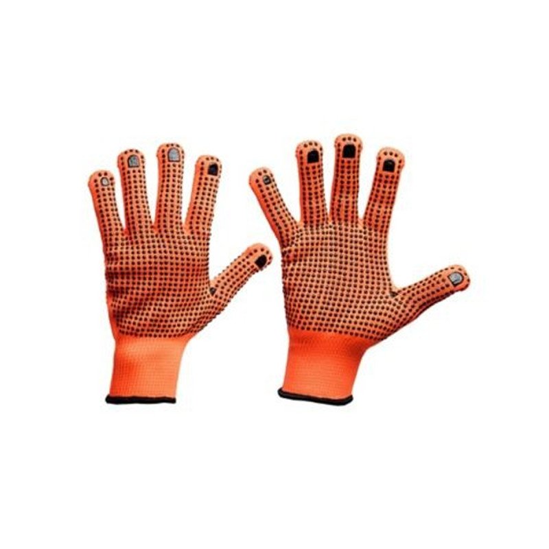 Guante Nylon Poliester Puntos PVC 2 Caras Convector Kim