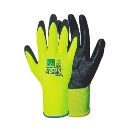 Guante Nitrilo Poliester Verde  LT7650 Linktech