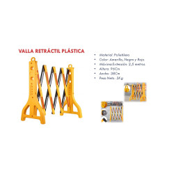 Valla Plastica Retractil