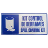 Señal Kit Control de Derrames 30x15
