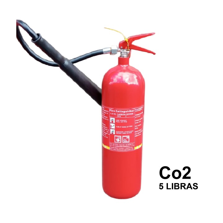 Extintor Co2 5 Libras Aleacion