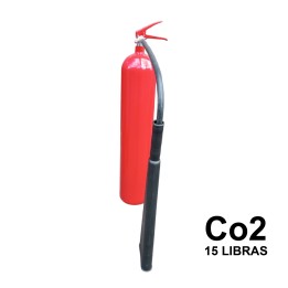 Extintor Co2 15 Libras Aleacion