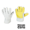 Guantes de Carnaza Corto Reforzado Vaqueta 5 Dedos