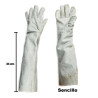 Guantes de Carnaza Largo Extragrande 34 Cm Sencillo