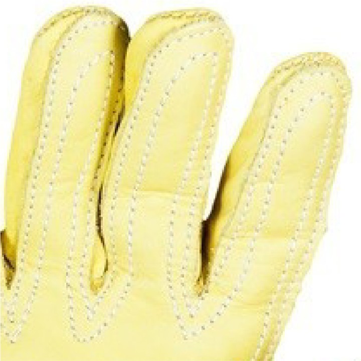 Guantes de Vaqueta Ingeniero Reforzado Vaqueta 5 Dedos Corto