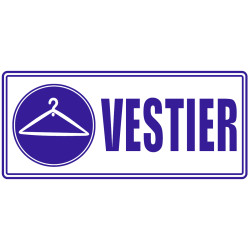 Señal Vestier 30x15