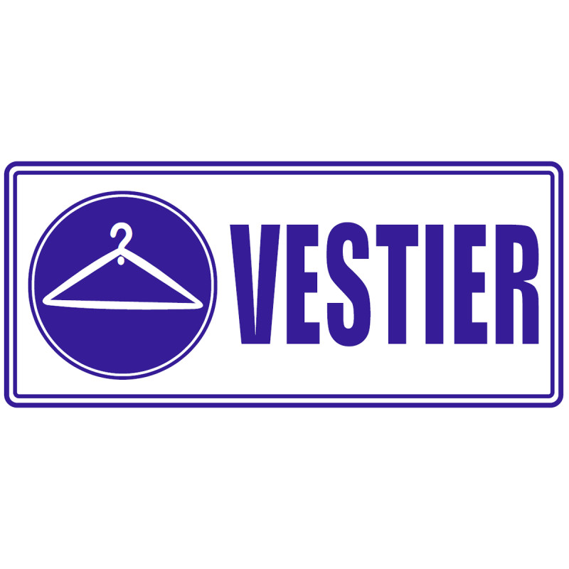 Señal Vestier 30x15