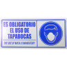Señal uso Obligatorio de Tapabocas 30x15