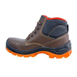 Bota Seguridad Romano Work Cafe Dielectrica Con Puntera