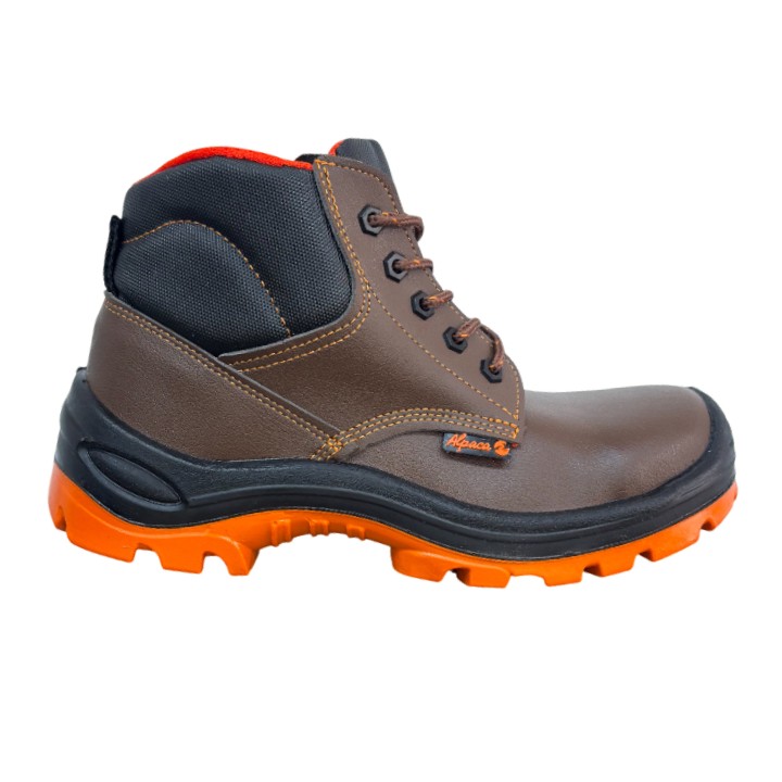 Bota Seguridad Romano Work Cafe Dielectrica Con Puntera