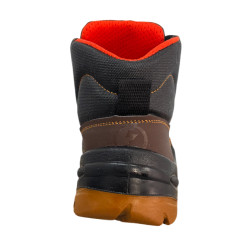 Bota Seguridad Romano Work Cafe Dielectrica Con Puntera