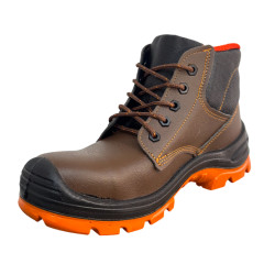 Bota Seguridad Romano Work Cafe Dielectrica Con Puntera