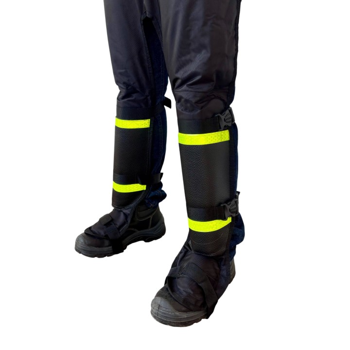 Delantal para Guadañar Completo con Canilleras Protector Pie - Overol Protector Lona