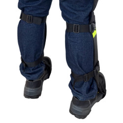 Delantal para Guadañar Completo con Canilleras Protector Pie - Overol Protector Lona