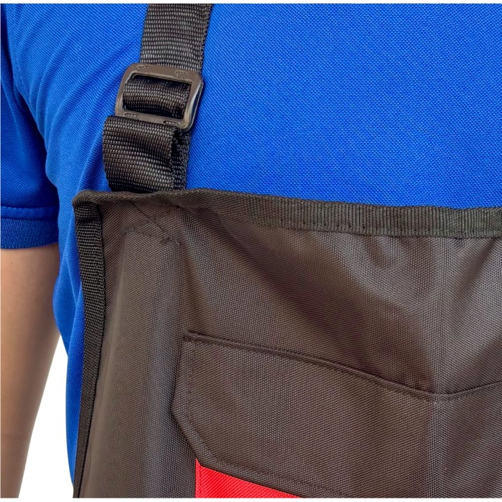 Delantal para Guadañar Completo con Canilleras Protector Pie - Overol Protector Lona