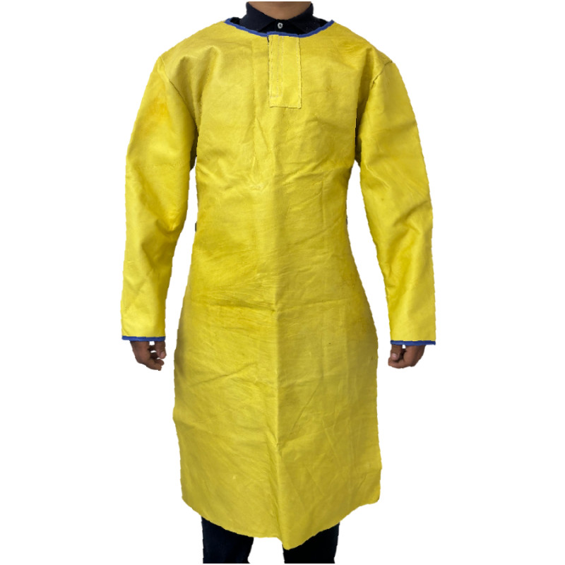 Delantal Vaqueta con Mangas Soldador