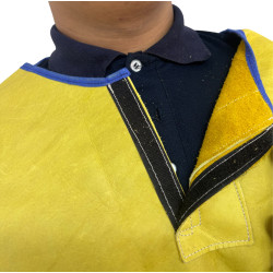 Delantal Vaqueta con Mangas Soldador