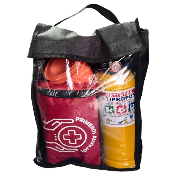 Kit de Carretera (Extintor- Botiquin - Tacos Y Conos)