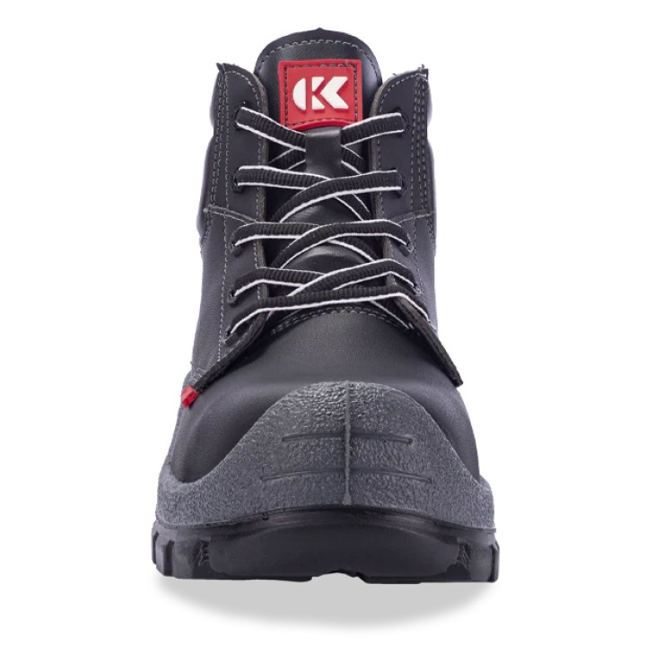 Bota Seguridad Kondor Jumbo Negro Indiana Con Puntera