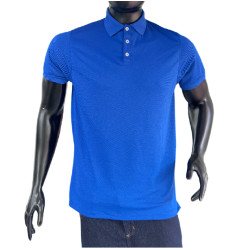 Camisa Polo Manga Corta Hombre Polux Lafayette Cuello Hilo