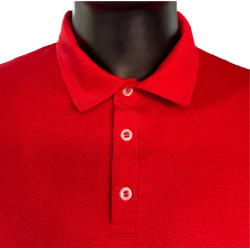 Camisa Polo Manga Corta Hombre Polux Lafayette Cuello Tela