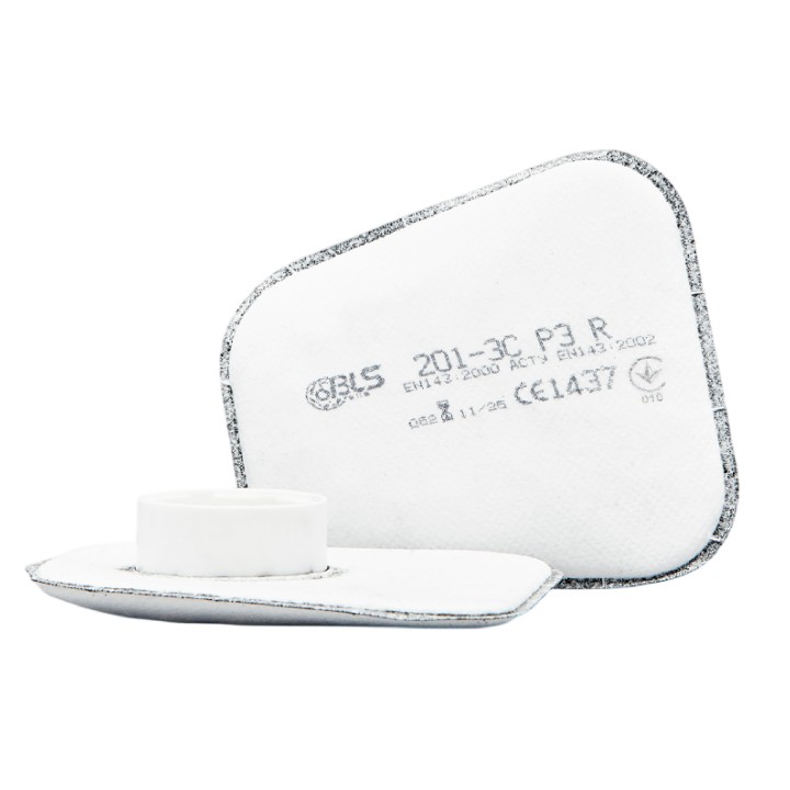 Prefiltro Libus BLS 201 3C P3R Material Particulado Carbon Activado Pqte x 2 Und