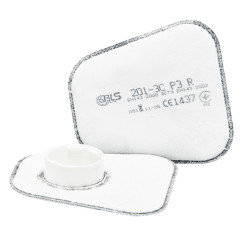 Prefiltro Libus BLS 201 3C P3R Material Particulado Carbon Activado Pqte x 2 Und