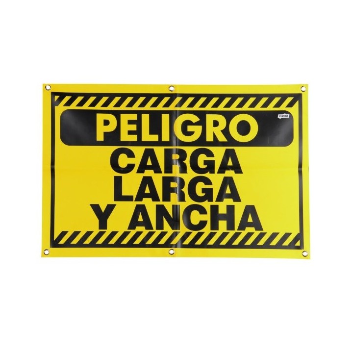 Señal (Pendon) Carga Larga Y Ancha 60*30