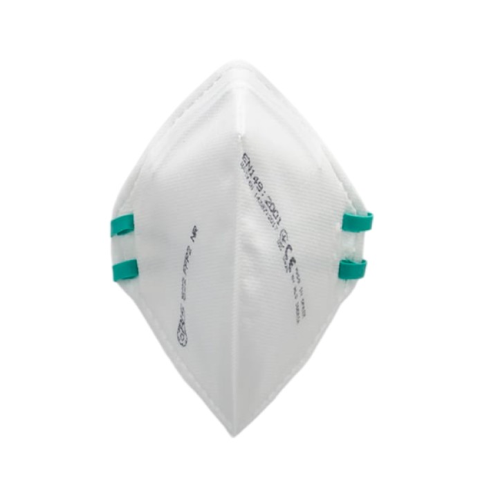 Respirador INSAFE N95 IN 1020VB Plegable Valvula Blanco Material Particulado