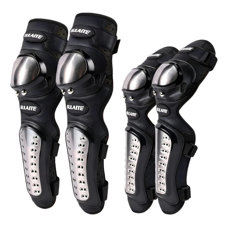 Rodilleras y Coderas Moto Plastica (Juego)