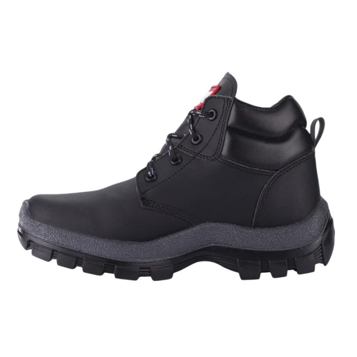 Bota Lisa Kondor Negro Rh Dielectrica Sin Puntera