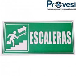 Señal Escaleras Subiendo Derecha 30X15