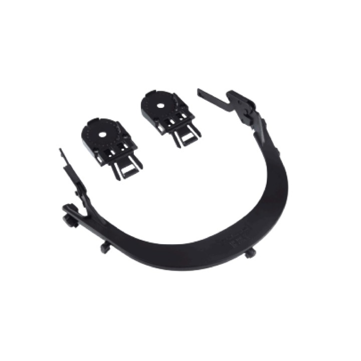 Adaptador Basculante Porta Visor Casco Facial/Auditivo L-300 - UNIVERSAL