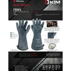 Guante Fenix Silicona Frio y Calor Kim