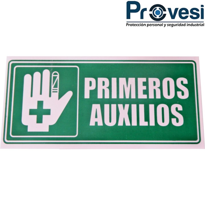 Señal Primeros Auxilios 30X15
