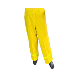 Impermeable Conjunto Chaqueta Capucha Pantalon Cal 16 Reflectivo